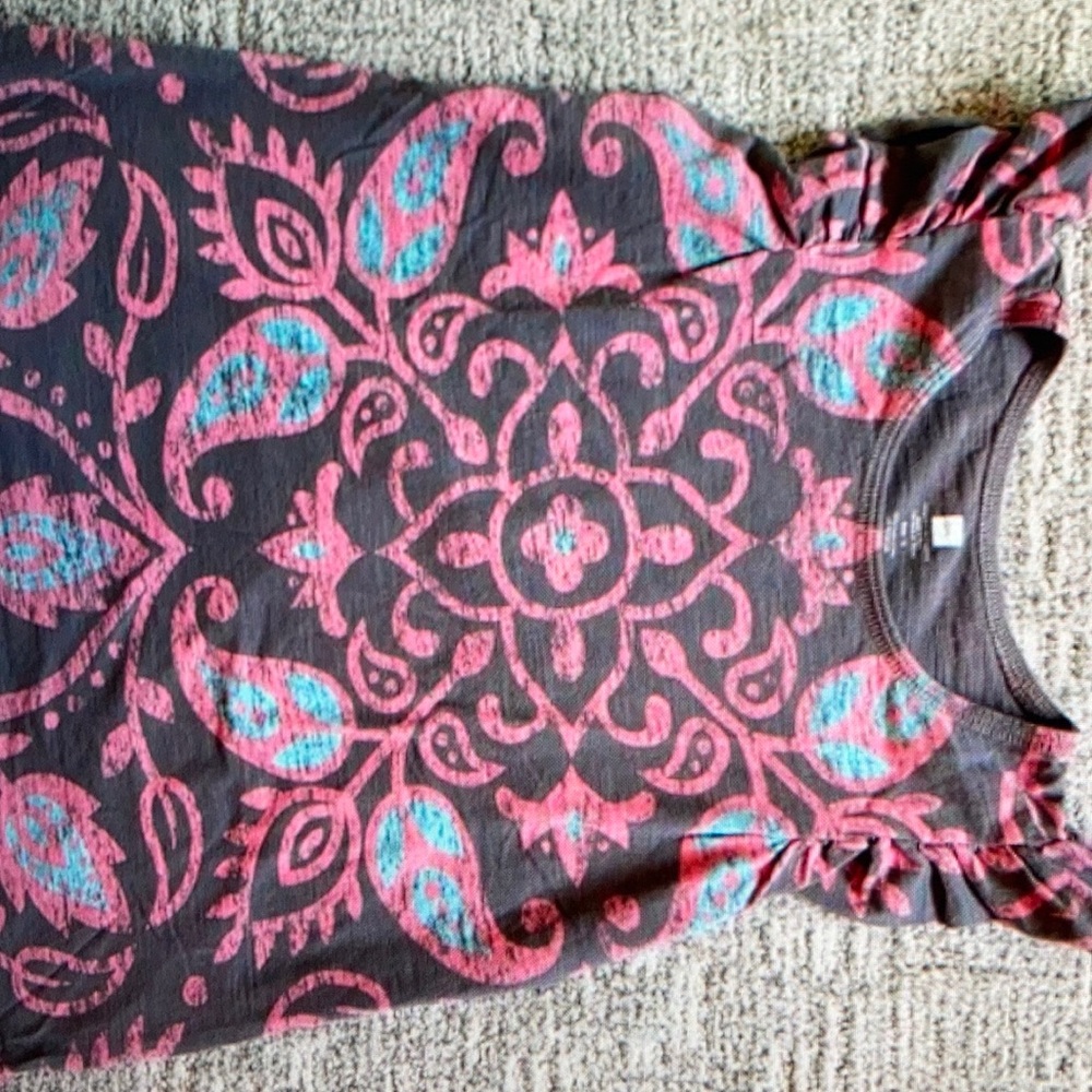 Good condition print stylish design blouse